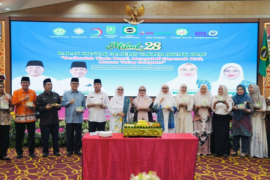 Milad ke-28, BKMT Riau Launching Sekolah Lansia