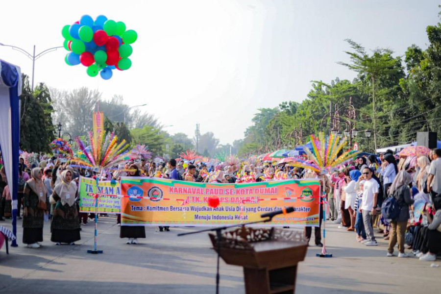 Semarak Karnaval PAUD Se Kota Dumai