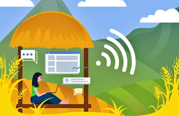 Pemko  Sediakan Fasilitas Internet Gratis di  Melebung