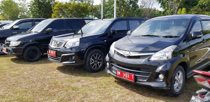 Dari 582, Sebanyak 385 Unit Mobil Dinas Masih Tertahan di Rumah Gubernur Riau