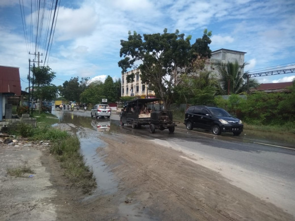 Jalan Hangtuah Kerap Banjir, PUPR Koordinasi dengan Provinsi