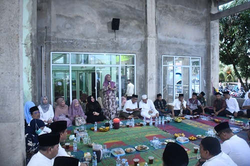 Wakil Bupati Kampar Melaksanakan Safari Ramadhan Di Masjid Al Ikhlas Pandau