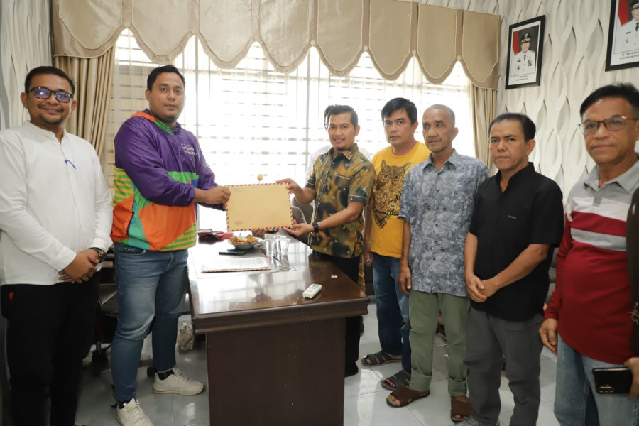 Sempat Diisukan Mundur, Rusdi Hidayatullah Resmi Daftar Calon Ketua KONI Rohul
