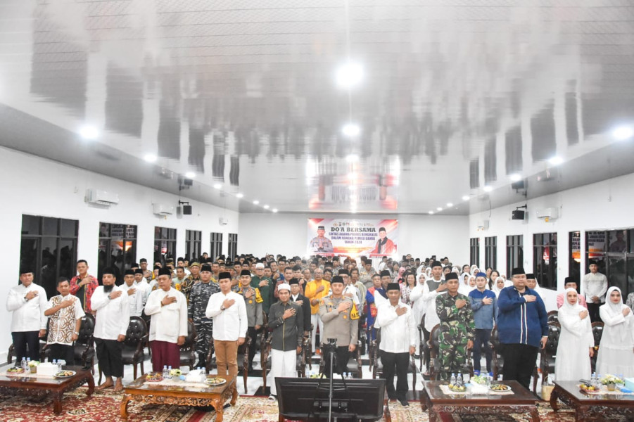 Wujudkan Pemilu Damai 2024, Polres Bengkalis Gelar Doa Lintas Agama