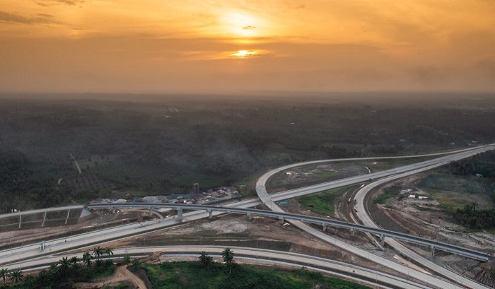 Sejumlah Ruas Tol Tran Sumatera  Riau-Sumut Ini Sangat Dinantikan Beroperasi Saat Idul Fitri