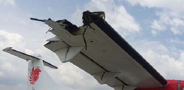 Lion Tabrak Wings Air di Bandara Kualanamu, Sayapnya Keduanya Hancur...