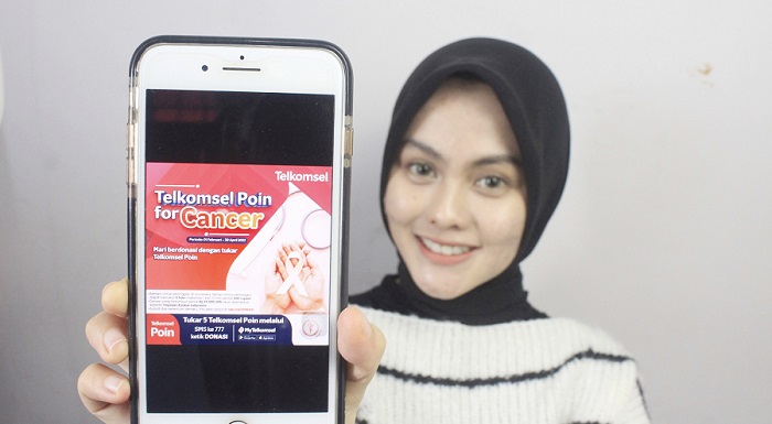 Bantu Penderita Kanker di Sumatera Utara, Telkomsel Hadirkan Program Donasi POIN
