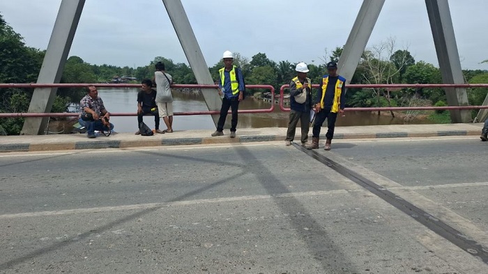 BPJN Riau Tak Temukan Kerusakan Signifikan di Jembatan Siak II