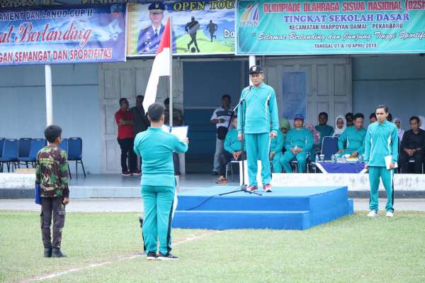Plt Wako Buka O2SN Tingkat SD se-Kecamatan Marpoyan Damai