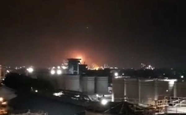 Kebakaran Kilang Pertamina Dumai, Lima Orang Pekerja Dilarikan ke Rumah Sakit