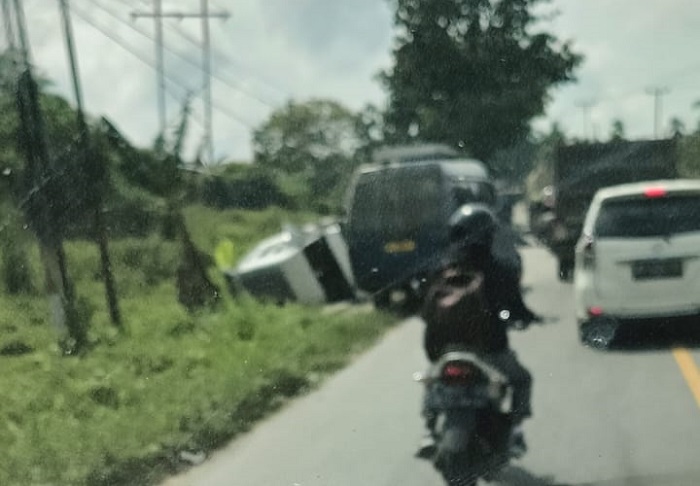 Arus Balik di Jalan Lintas Riau-Sumut Terpantau Ramai Lancar