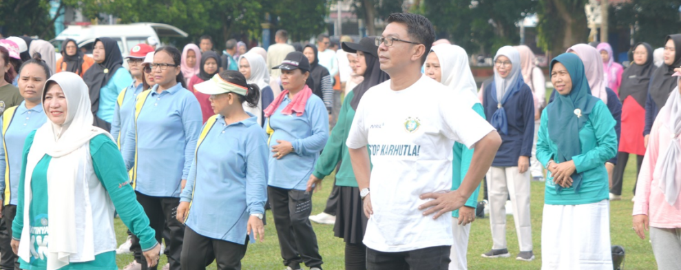 Peringati Hari Germas dan Tanpa Tembakau, Pj. Sekda Imbau Masyarakat  Menerapkan Pola Hidup Sehat
