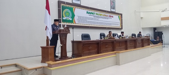 Muamar Ghadafi Hadiri Rapat Paripurna DPRD Inhi