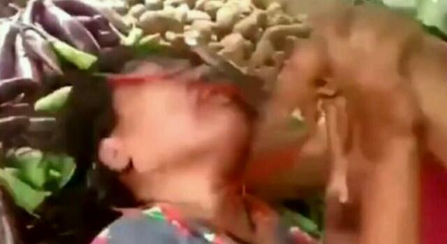 Diduga Maling, Seorang Wanita Jadi Bulan-bulanan Pedagang Pasar, Rambut Dijambak, Wajah Diulek Pakai Cabai