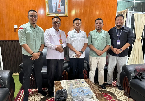 Plt Bupati Asmar Terima Kunjungan Perwakilan RS Syafira Pekanbaru