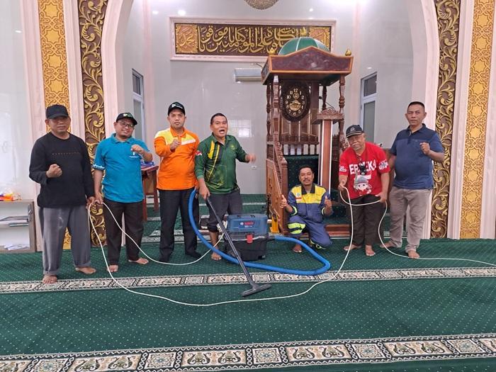 1.867 Masjid di Riau Ikut GEBET BBM, Masjid Dibersihkan Jelang Bulan Suci Ramadan