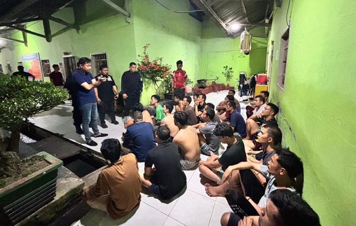 Lapas Pekanbaru Gelar Razia Gabungan dan Tes Urine Tahanan