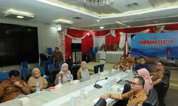 Perkuat Kematangan Penyelenggaraan Statistik, Pemkab Siak Dievaluasi oleh Tim BPS