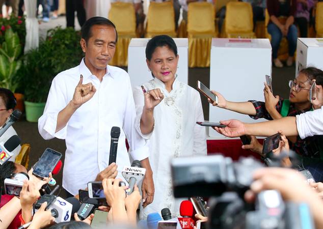 Yakin Bisa Kalahkan Prabowo Lagi, Jokowi Ngaku Plong Usai Nyoblos