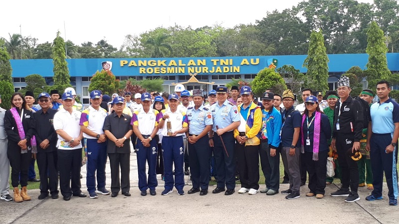 Dari Sumut, Api Obor Asian Games 2018 Akhirnya Singgah di Kota Pekanbaru
