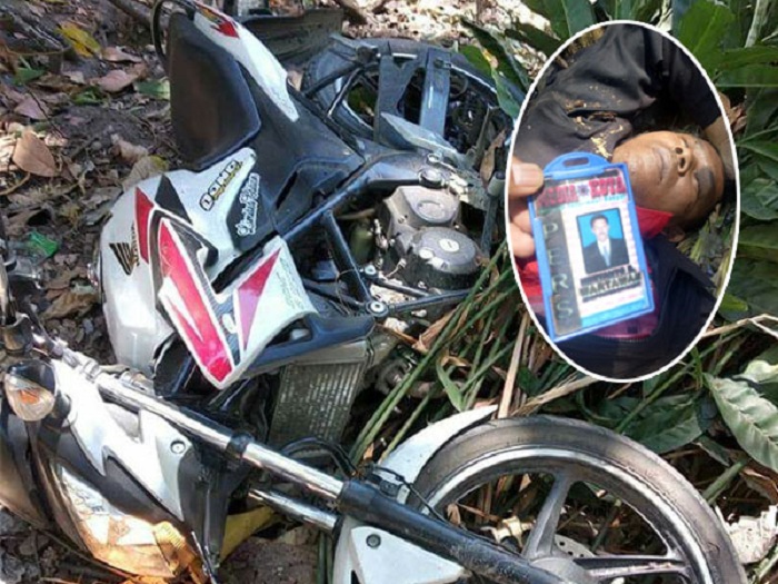 Kecelakaan Tunggal, Seorang Wartawan Tewas Saat Kendarai Honda CBR