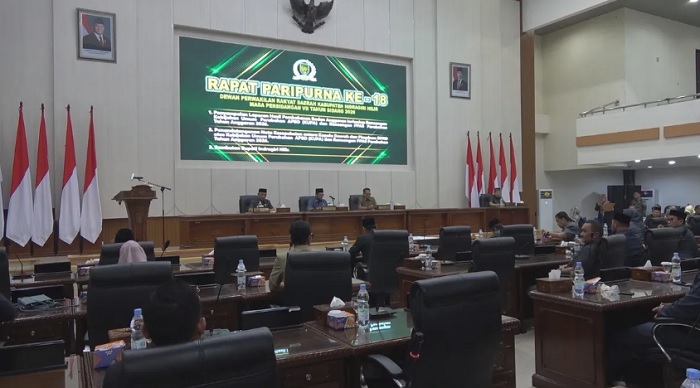 Pemkab dan DPRD Inhil Sepakati  KUPA PPAS Perubahan  APBD 2026