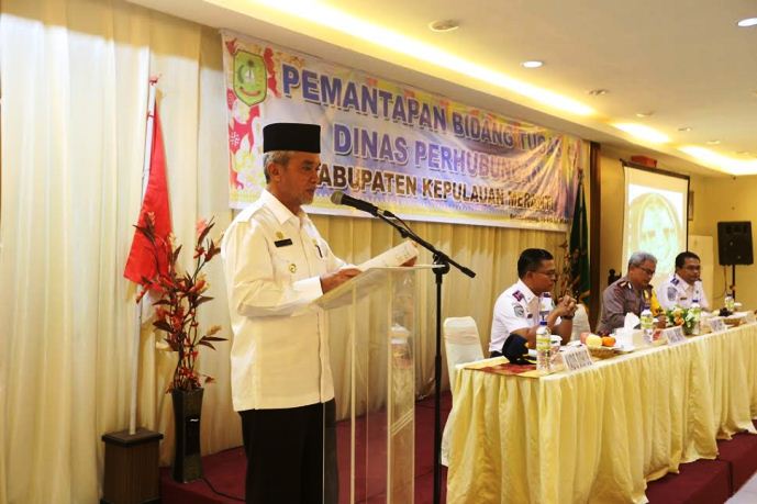 Buka Pelatihan Pemantapan Bidang Perhubungan, Wabup Imbau Warga Tertip Berlalu Lintas