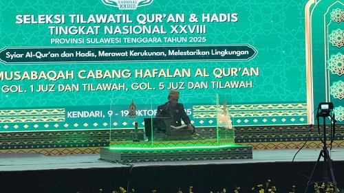 Kafilah Riau Melaju ke Babak Final STQH Nasional Melalui Cabang Hafiz 5 Juz dan Tilawah
