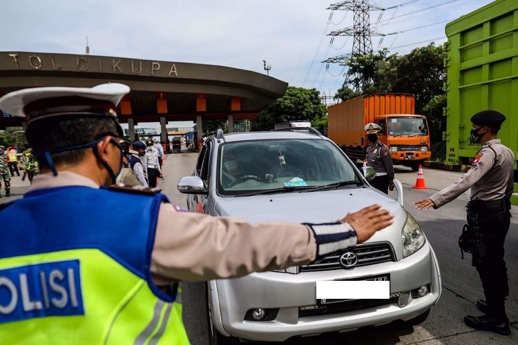 Polisi Bakal Tindak Tegas Kendaraan yang Nekat Mudik Lebaran 2021