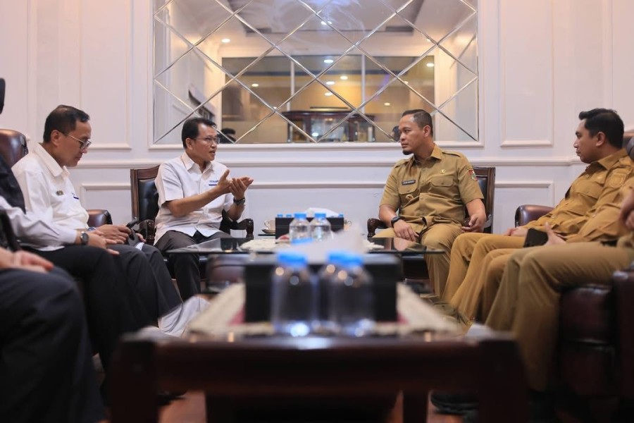 Perkuat Sinergi dan Kolaborasi, Walikota Kunjungan Kerja ke DJPb Kanwil Riau