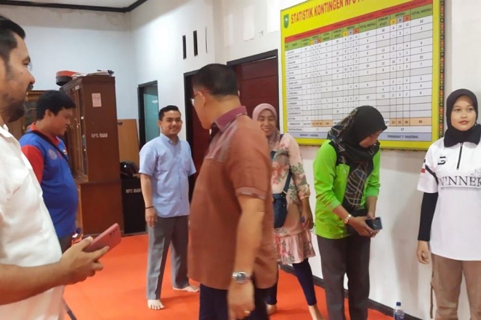 Ketua Komisi V DPRD Riau Mengaku Senang Melihat Keceriaan Atlet NPC