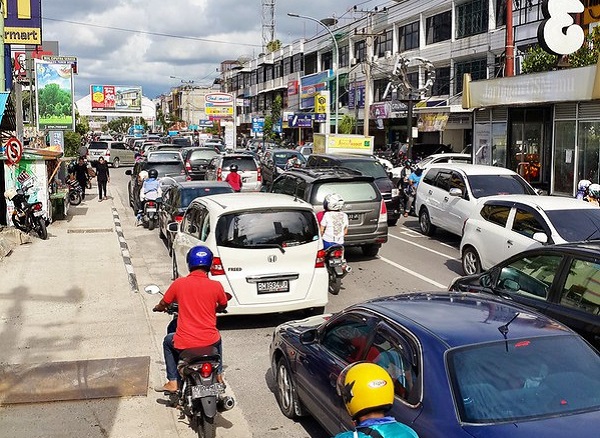 Atasi Kemacetan, Dishub Pekanbaru Berlakukan Sistim Satu Arah di Jalan Riau