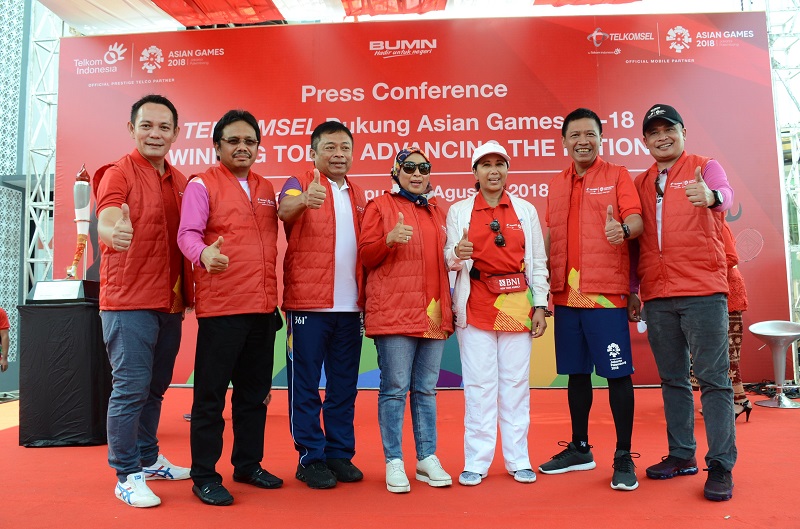 Telkomsel Perkuat Dukungan untuk Asian Games 2018