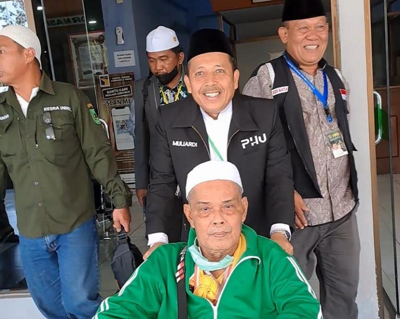 Tiba di Tanah Air, Jamaah Indragiri Hilir Pulang ke Daerah Asal Lewat Jalur Laut