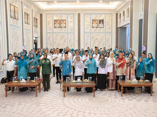 Wabup Misharti Buka Pelatihan Stunting, Ekonomi Kreatif, dan PKBN Tahap I