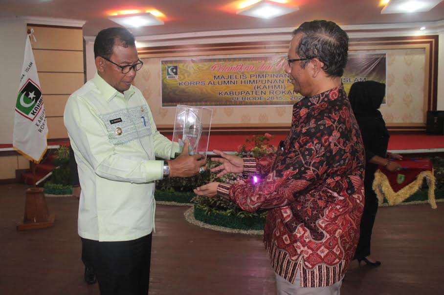 Hadiri Pengukuhan KAHMI Rohil, Mahfud MD: Kita Punya Banyak Sarjana, Tapi Bukan Cendekiawan