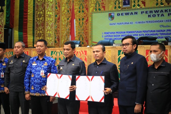 APBD Pekanbaru Disahkan Rp2,699 Triliun
