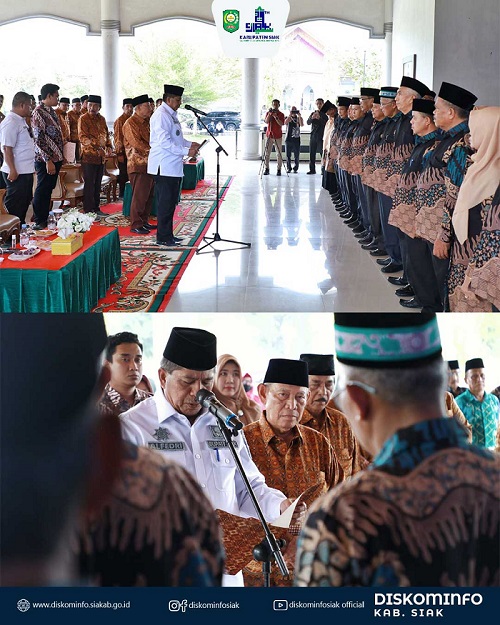 Pengukuhan Pengurus PWRI Kabupaten Siak Masa Bhakti 2023-2028