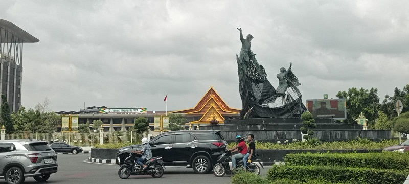 Jumlah Kendaraan Bermotor di Pekanbaru  Capai 1,26 juta Unit