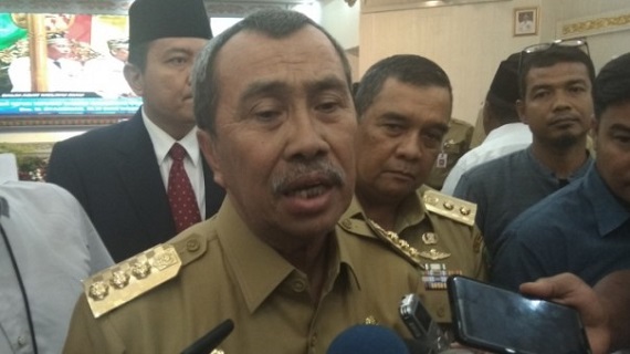 Lagi, Bupati dan Wali Kota  di Riau Jadi Tersangka Korupsi, Gubernur Riau Bilang Begini...