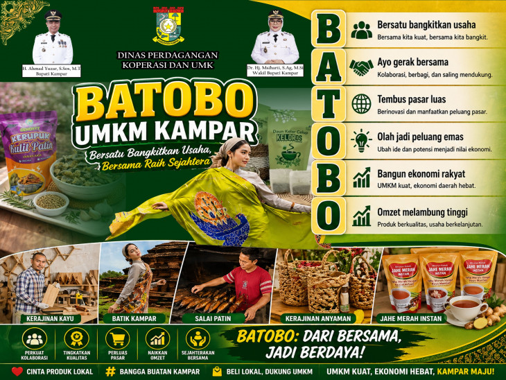Dari Kampar untuk Indonesia! Produk UMK Lokal Siap Bersinar di IndoVEC Expo 2026 Batam