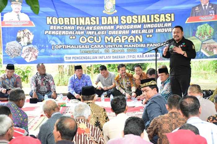 Program OCU MAPAN Solusi Pemkab Kampar dalam Pengendalian Inflasi Daerah