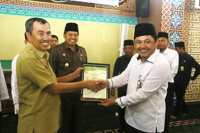 Bupati Buka Rakor BWI Kabupaten Siak dan Peran Nazir Wakaf