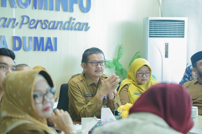 Bahas SLHS, Sekda Dumai Minta Perketat Pengawasan Program Makan Bergizi Gratis