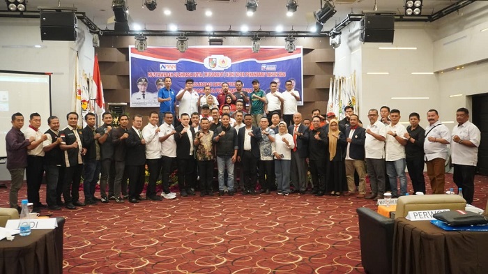 Achmad Faisal Reza Pimpin KONI Pekanbaru 2026 - 2030