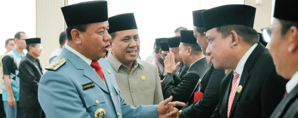 Bupati Kuansing Lantik Sekda Dan Pejabat Tinggi Pratama Lainnya