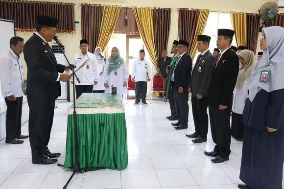 Enam Orang Dilantik Dilingkungan Kemenag Kuansing