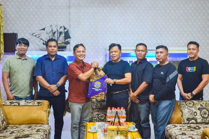 Bupati Meranti - Danposal Bahas Stabilitas Wilayah dan Pembangunan Meranti
