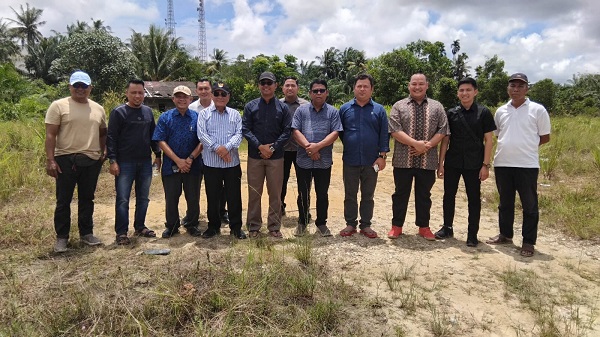 Bupati Rohil Lakukan Suvey Lokasi Pembangunan Universitas dan pasar Tradisional