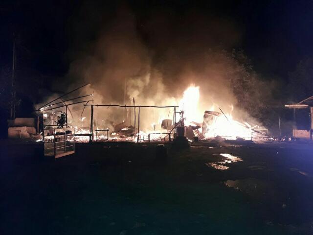 Rumah Makan Terbakar,  Ramli Rugi Hingga Rp 60 Juta
